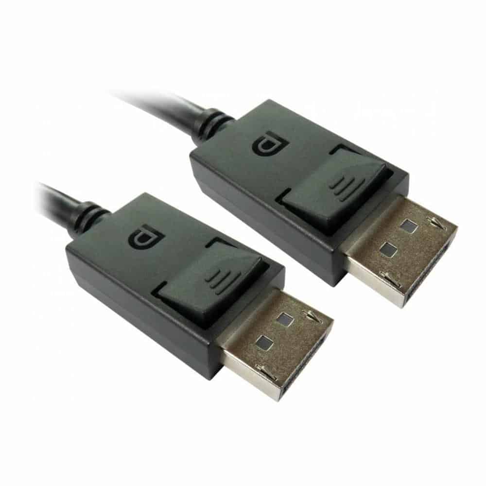 (image for) Progressiverobot 2m Display Port 2.1 Certified DP40 Cable Black